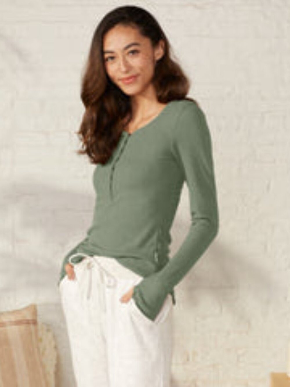UpWest Favorite Waffle Henley